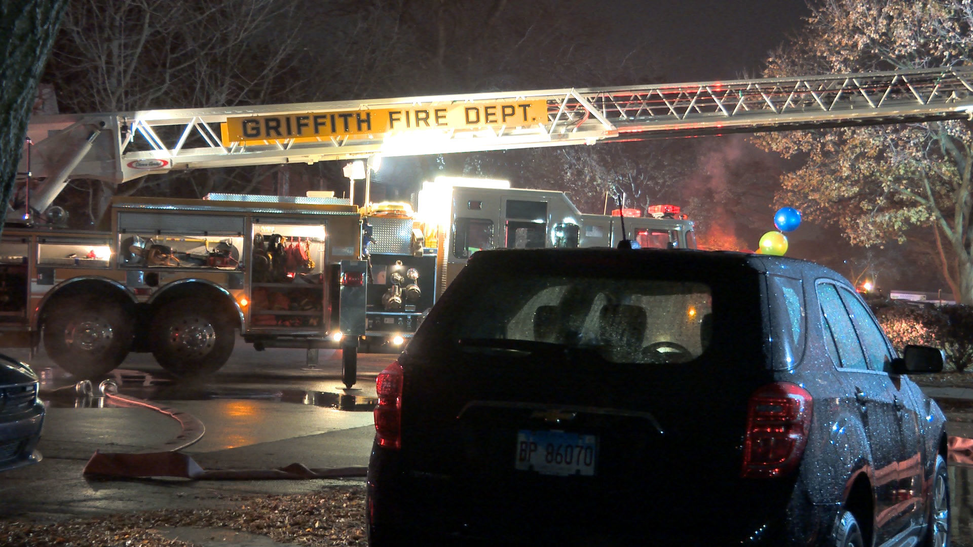Several Rescued from apartment Building Fire